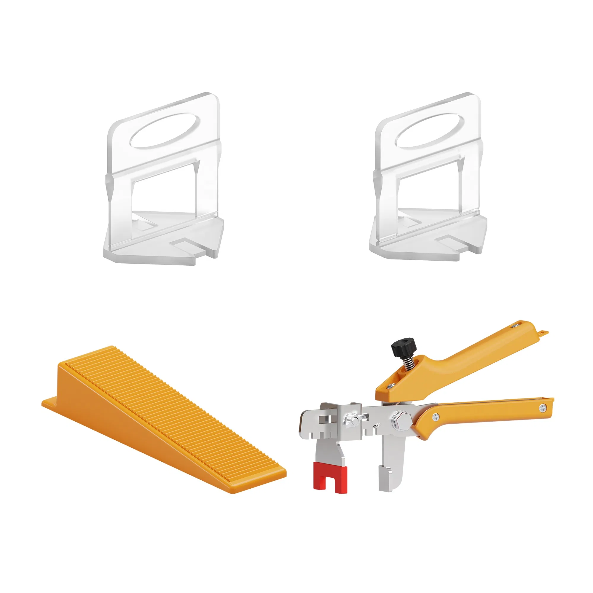 Tilepro Clip System for 3-12mm Thickness Tiles, 100PCS Pack