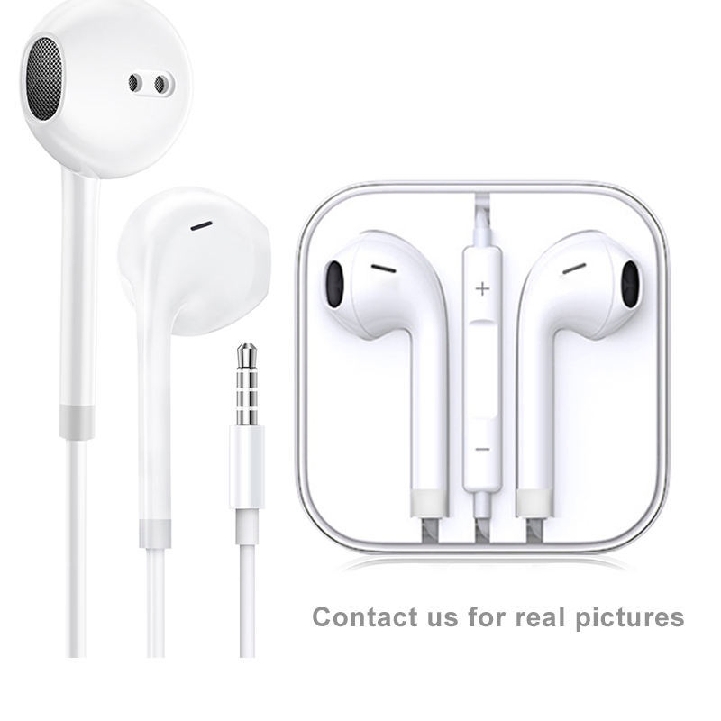 Full Compatible 3.5 mm Wired Universal Android Headphones Headset Wired Earbuds 3.5mm Jack in Ear Earphones