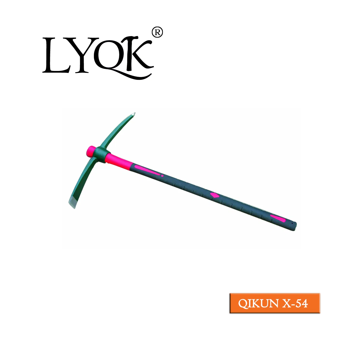 X-50 High Quality Rail Steel 65mn Agriculture Farm Garden Hardware Hand Tools Pick Head Mattock Pickaxe