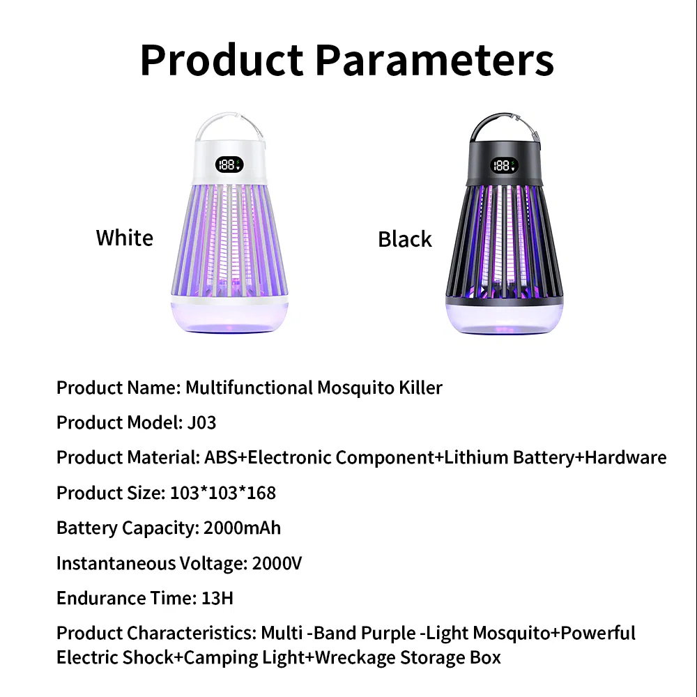 Electric Shock Mosquito Control Lamp