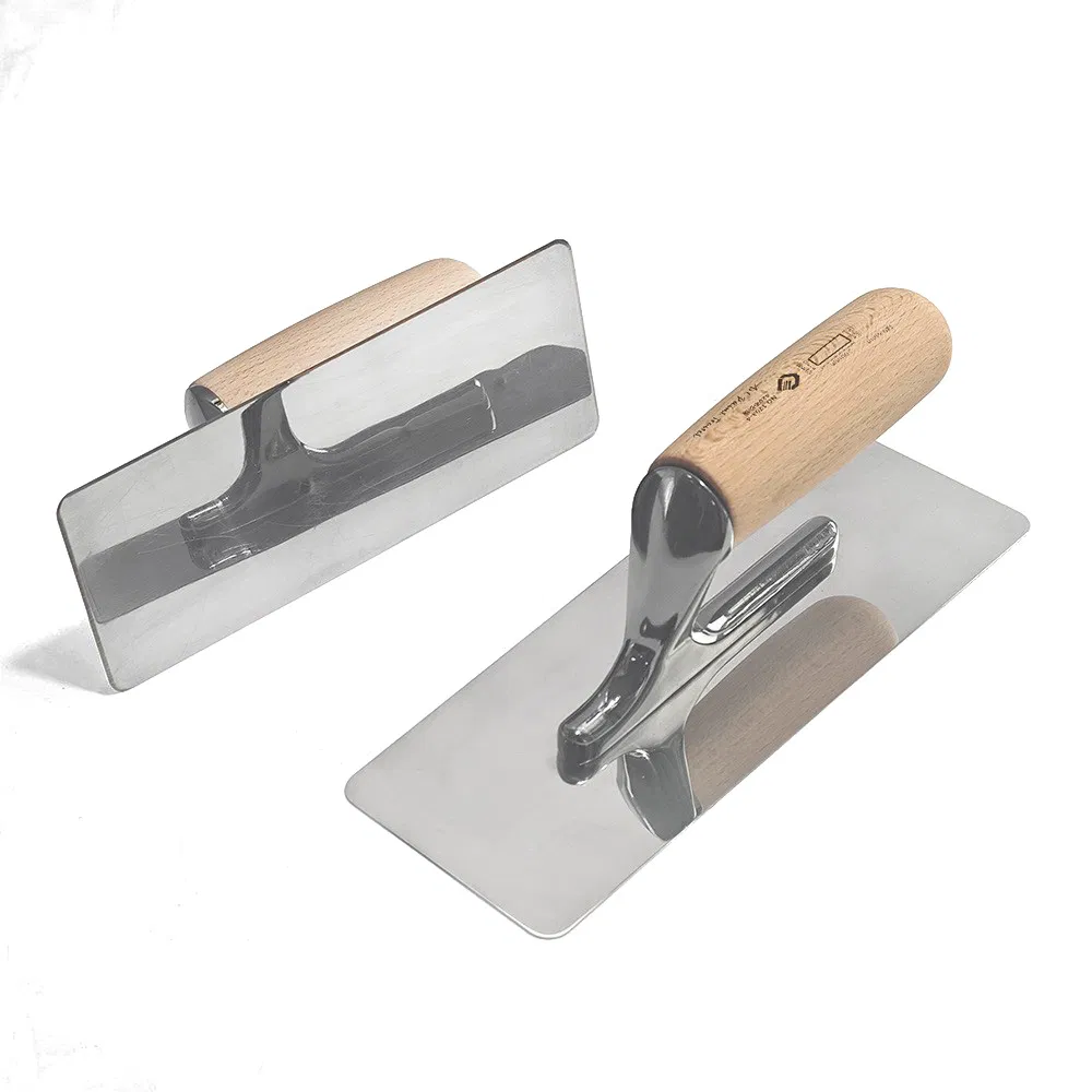 Painted Polishing Rounded - Edge Creative Plastering Trowel with Stainless Steel Hand Tool