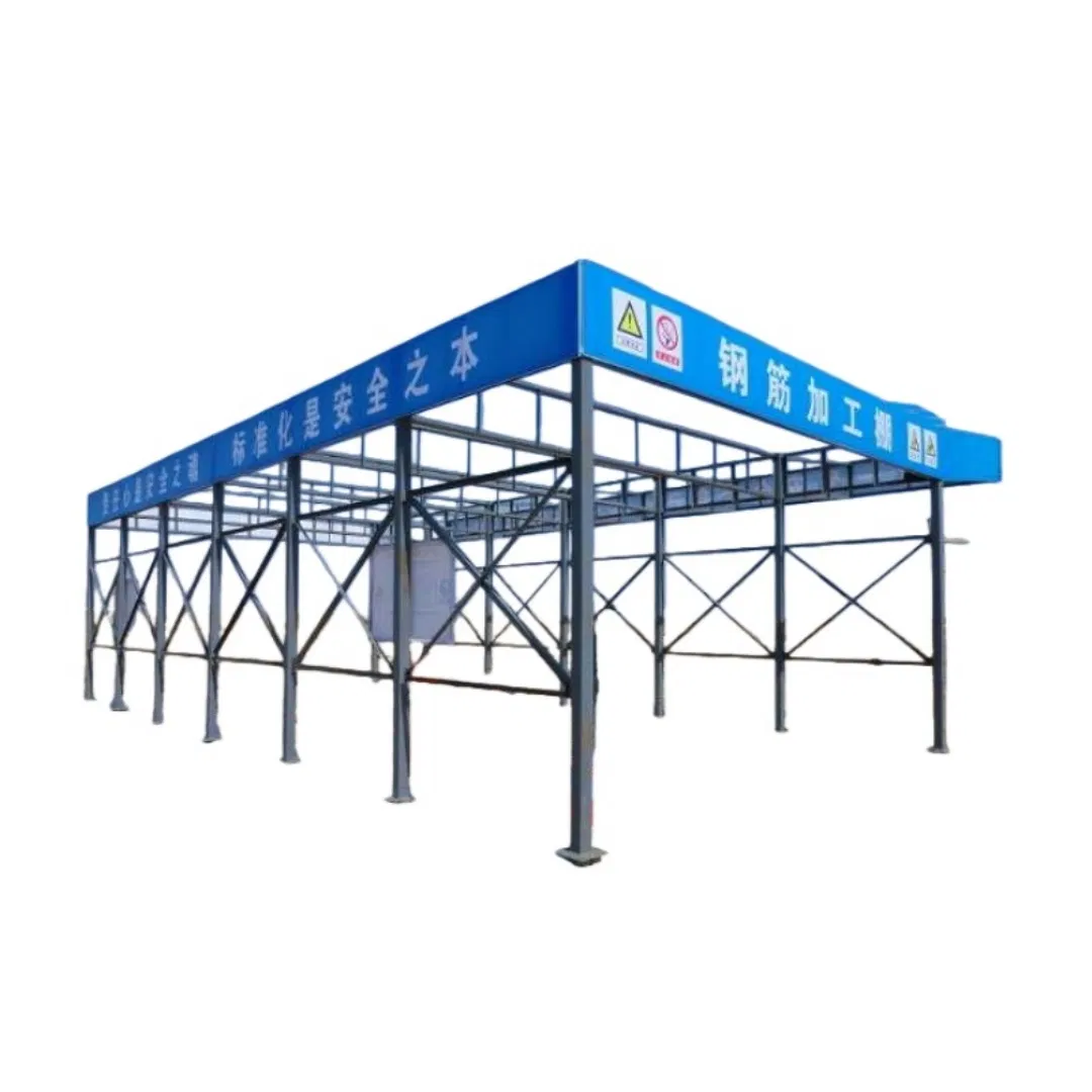 Extended Rebar Fabrication Shelter Supports Multiple Crews, While The Accessible Safety Access Shelter Ensures Ada-Compliant Passage Best Price