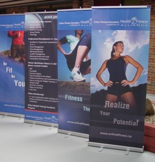 Height Flex Plastic Easter Series Roll up Stand Banner for Advertising