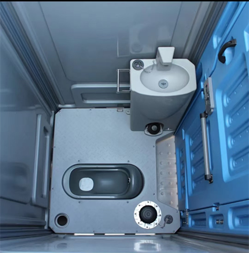 Mobile Plastic Toilets Portaloos for Outdoor Events Concerts Sports with Water Tank