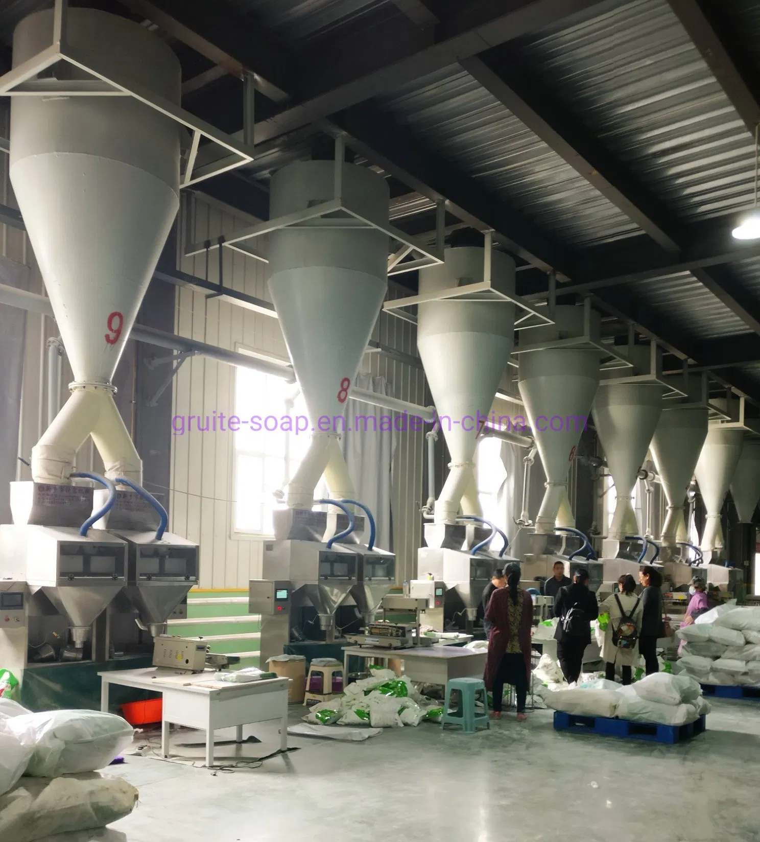 7%-20% Active Matter High Foam Laundry Detergent Powder