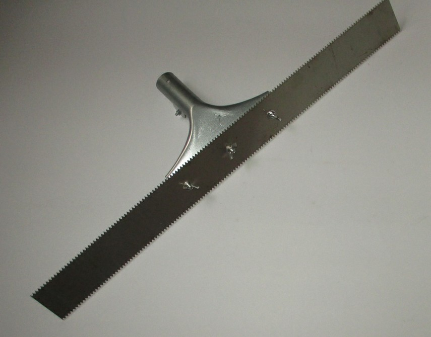 Floor Coating Tools Double Edge Rake 600mm V=4mm