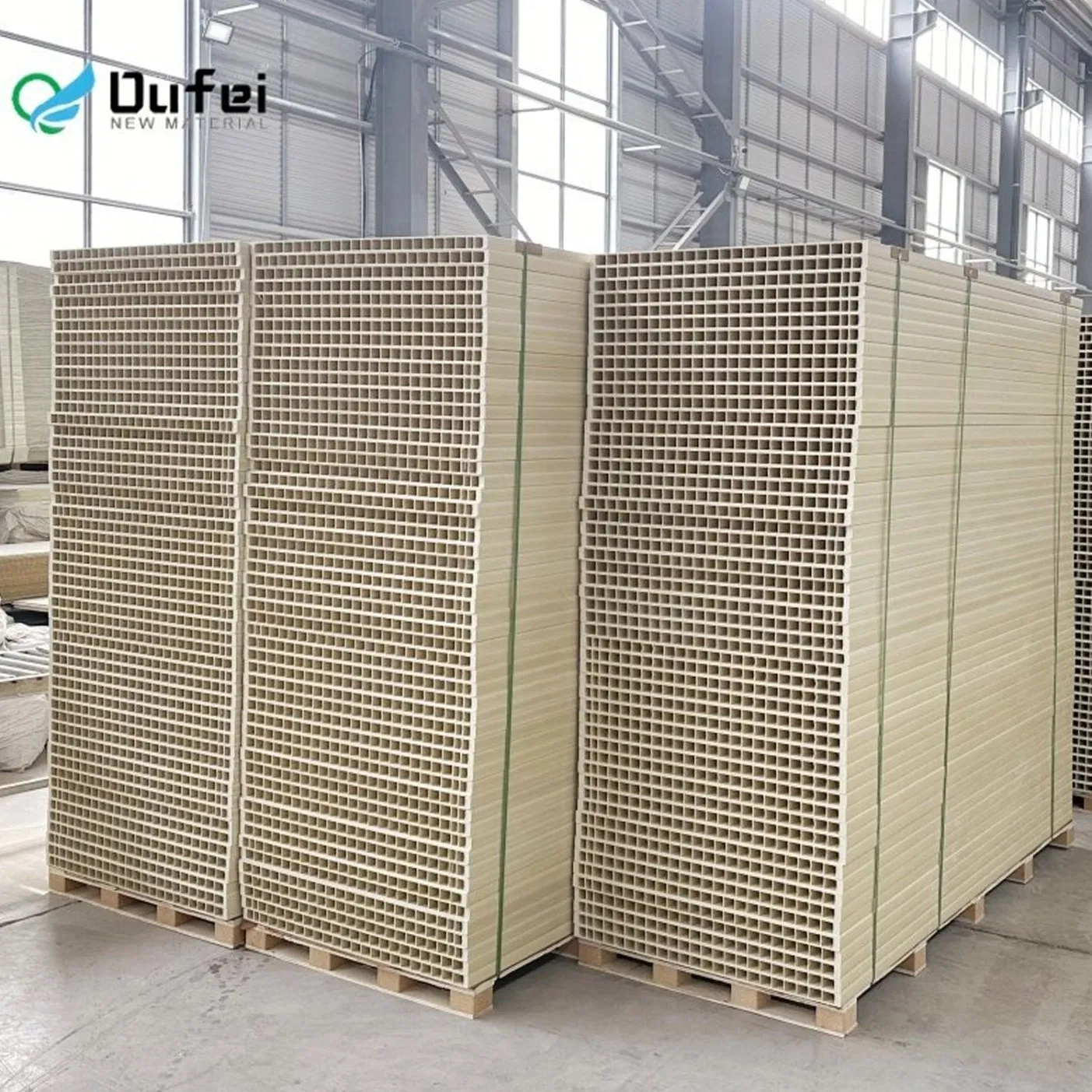 Modern Design Factory Waterproof Material Interior Nature Color WPC Door Panel