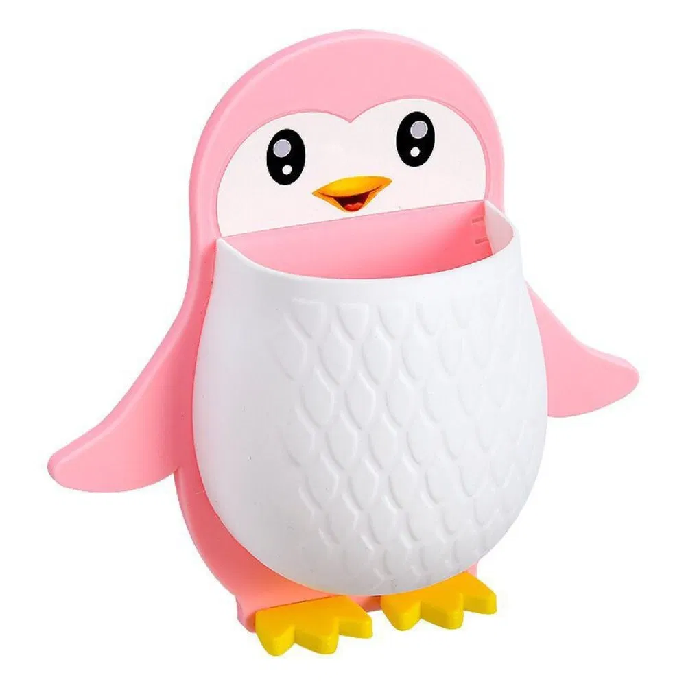 Penguin Storage Box Toothbrush Holder Wall Electric Toothbrushes Holder Wbb28082