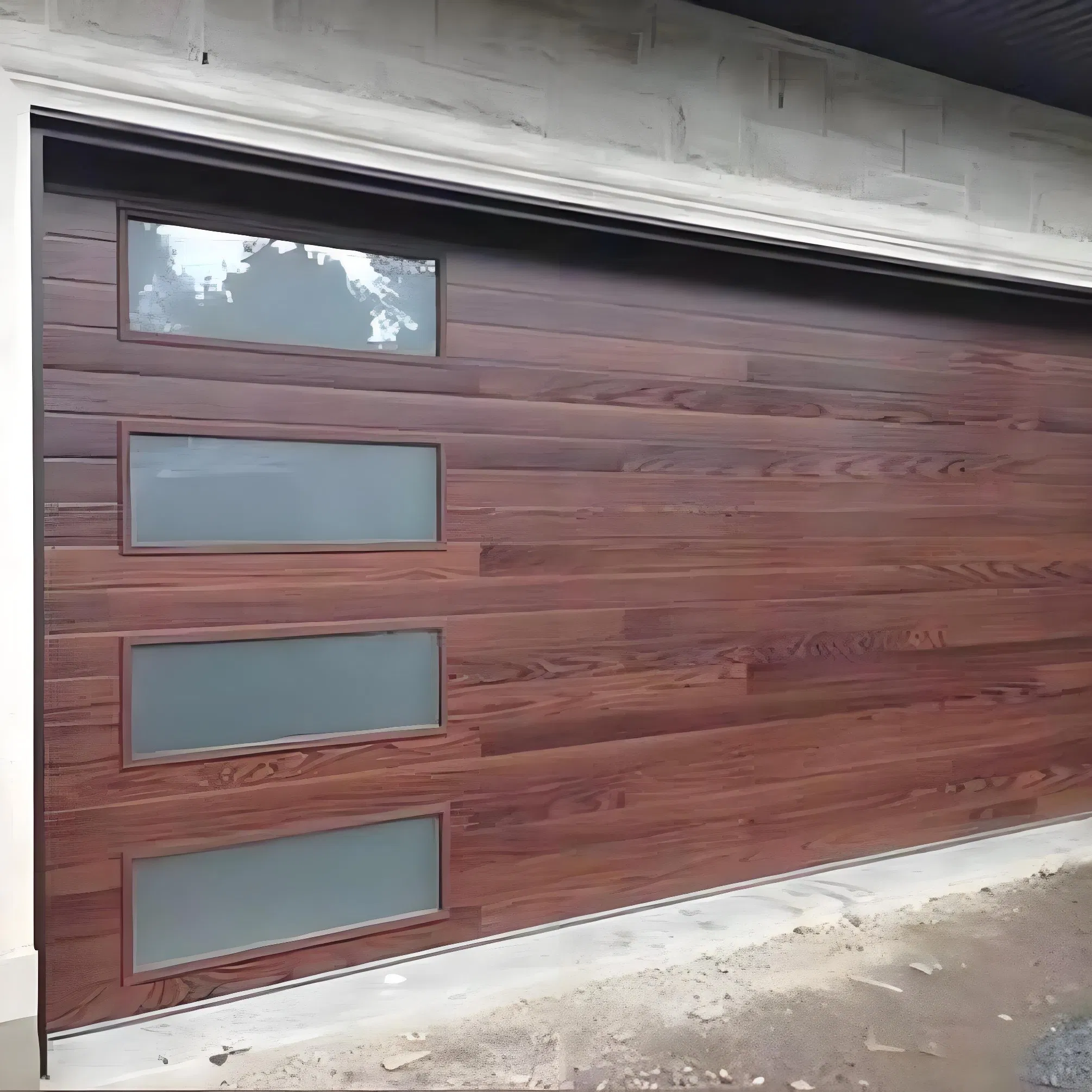 Heavy Duty Electric Overhead Garage Doors with Insulated Thermal Features Low Price Garage Doors Factory Wholesale Garage Gate Door Sectional Garage Door