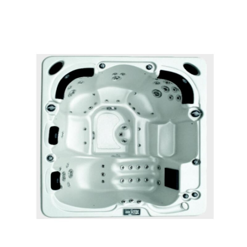 Hotel Villa Garden Outdoor 5 Person Hot Tub with Massage Jets Hydro SPA Hot Tub