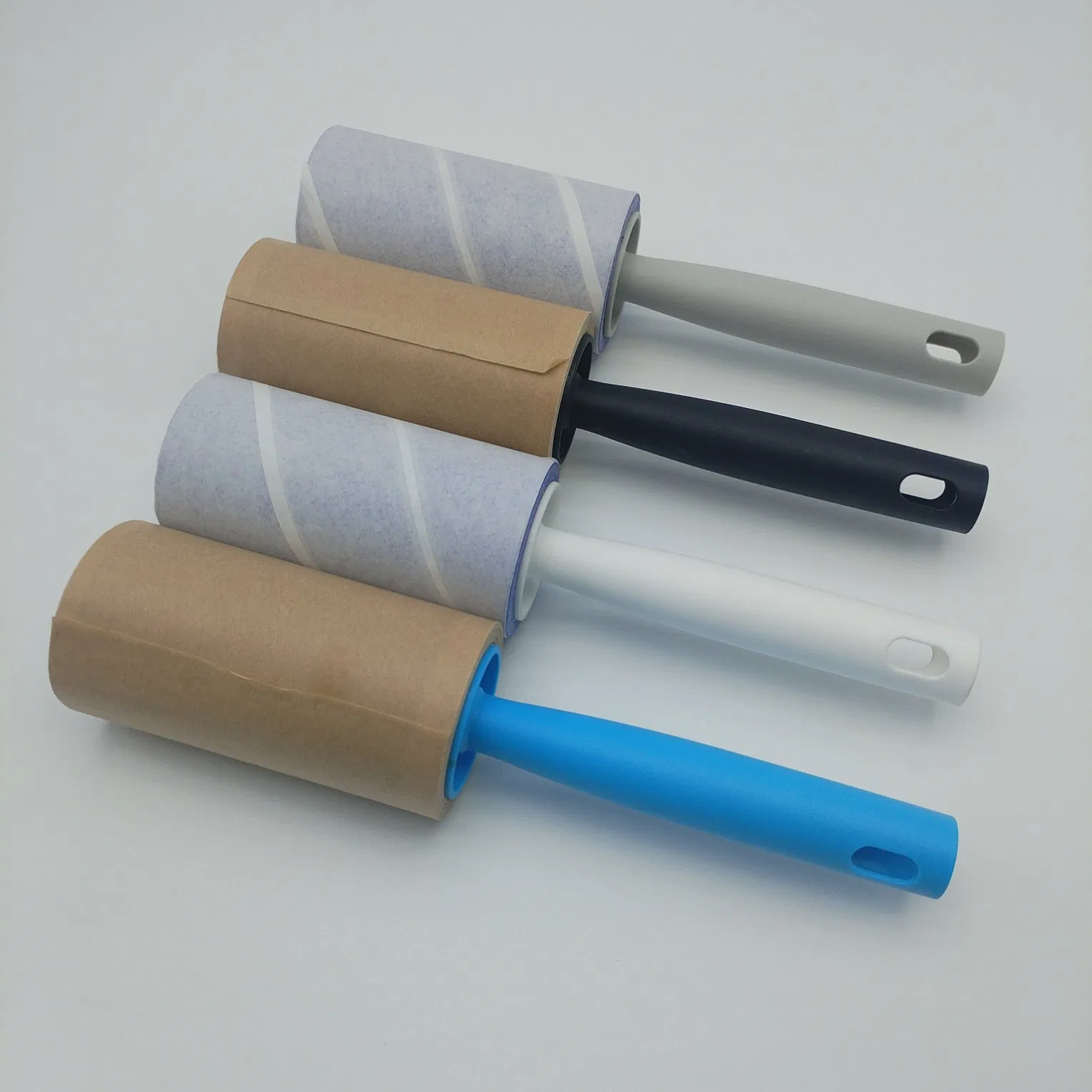 Direct Factory Adhesive 4 Inches 90 100 Sheets Sticky Tear Paper Cleaning Lint Roller for Dust Clothes Pet Hair Removal