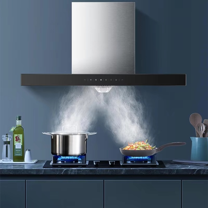 Delicate Appearance Hood Chimney Slide-out Kitchen Hood Exhaust Fan Smoke Extractor Kitchen