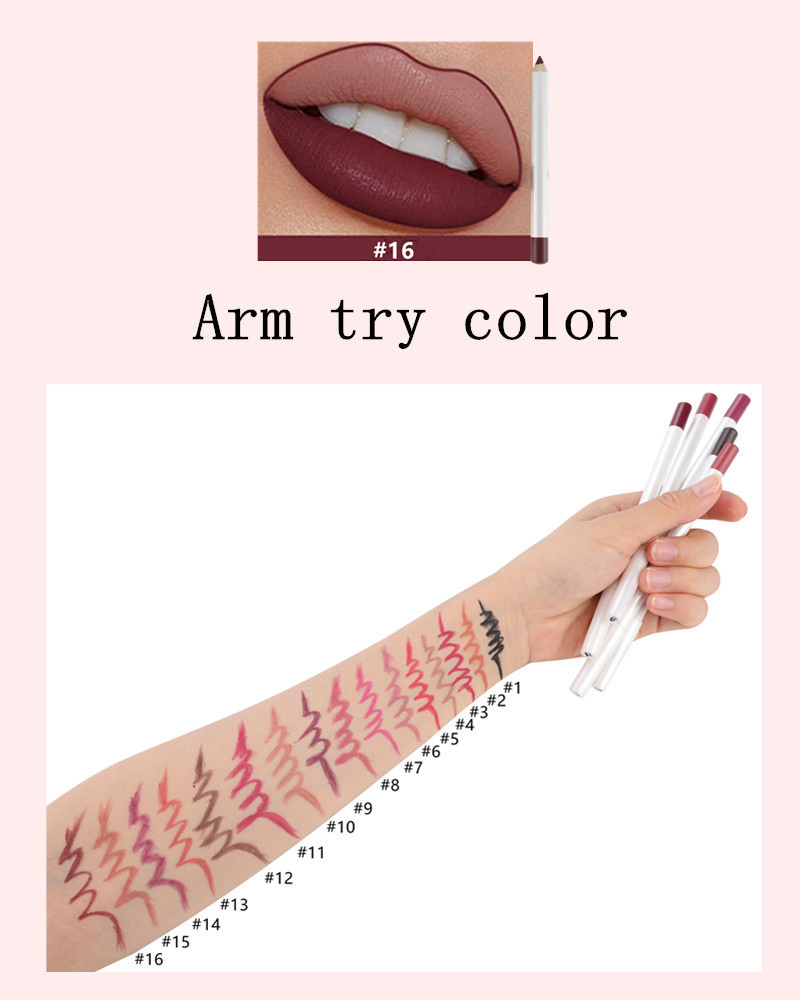 OEM Matte Painting Lipstick Eyeliner Eyebrow Pencil Lipliner