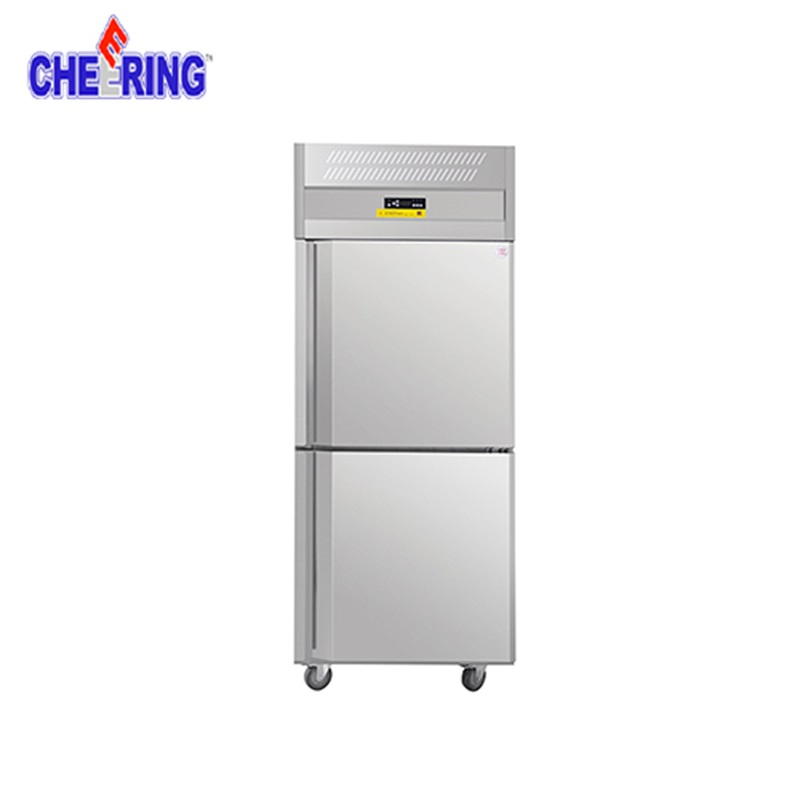 Restaurant / Hotel Upright Chiller Commercial Stainless Steel Chiller Refrigerators