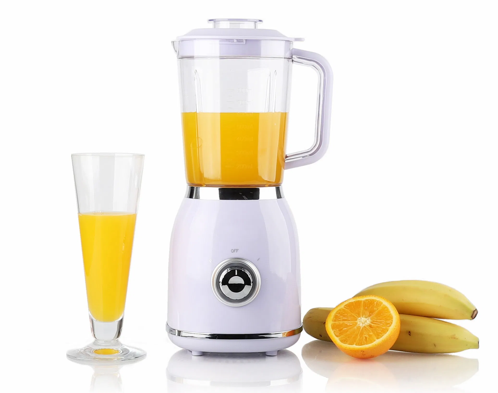 300W Power Commercial Blender with Stainless Blades ABS Material Juicer Blender Hand Vegetable Fruit Mixer Juicer Cup