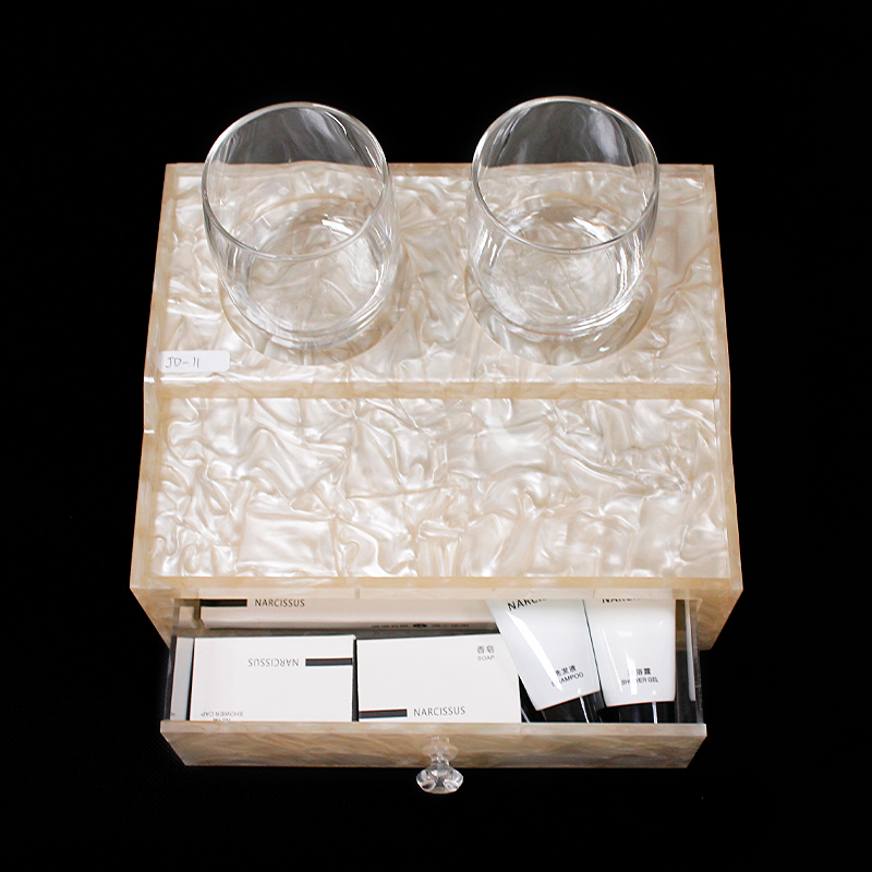Hotel Dental Storage Box Bathroom Toiletries Supplies Box Amenities