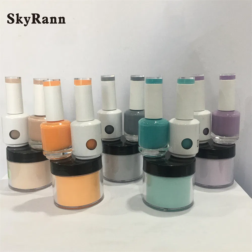 3 in 1 Manufacturer Nail Varnish Nail Acrylic Powder Diping Acrylic Powder Color Match Gel Polish and Nail Polish