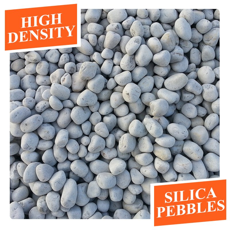 Промытые кремниевые гальки для шаровых мельниц