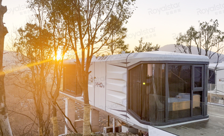 Smart Capsule Cloud Series H45 Waterproof for Park Workshop Tiny Hotel Mall & Courtyard Applications