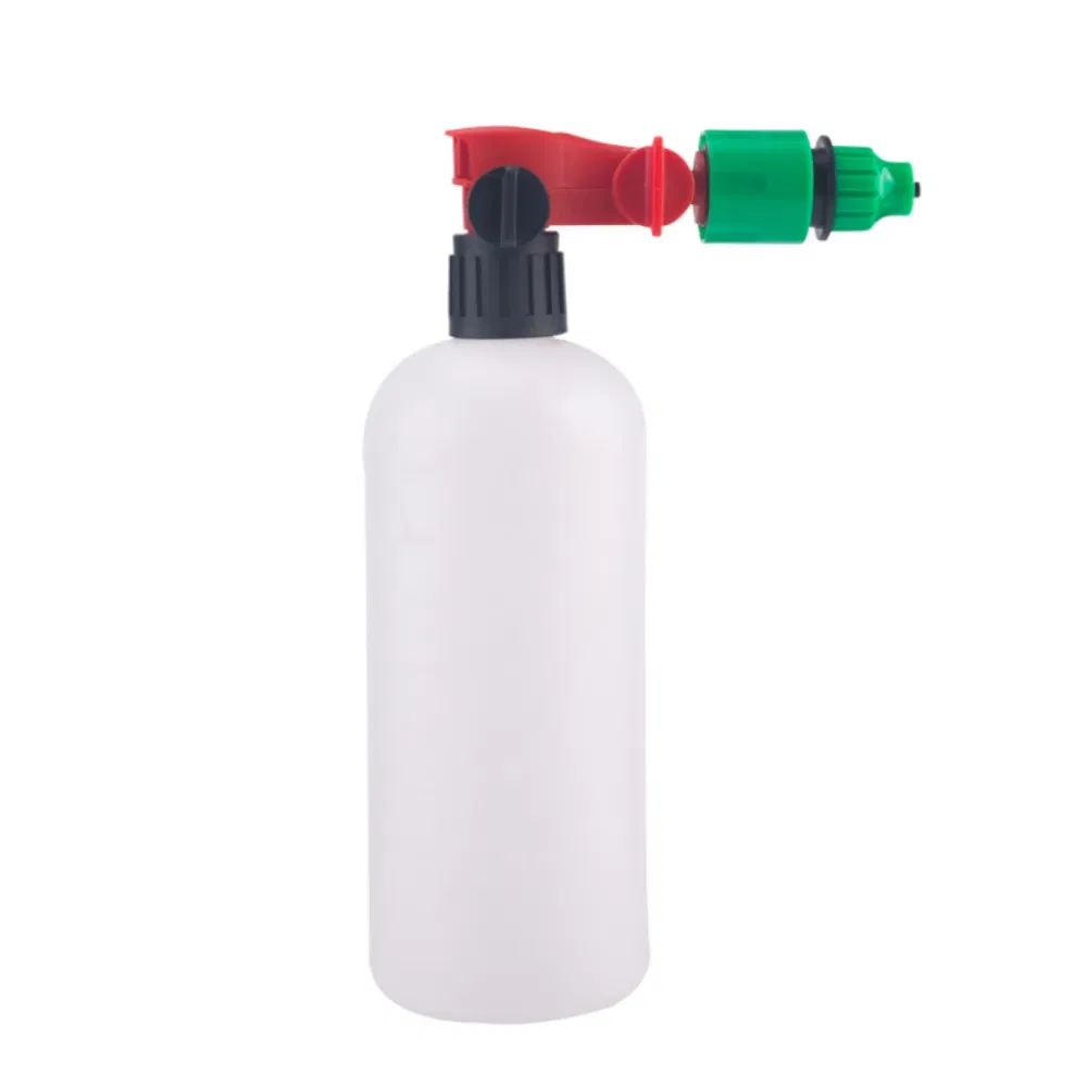 Plastic Garden Hose End Foam Ratio Sprayer Liquid Chemicals Cleaning