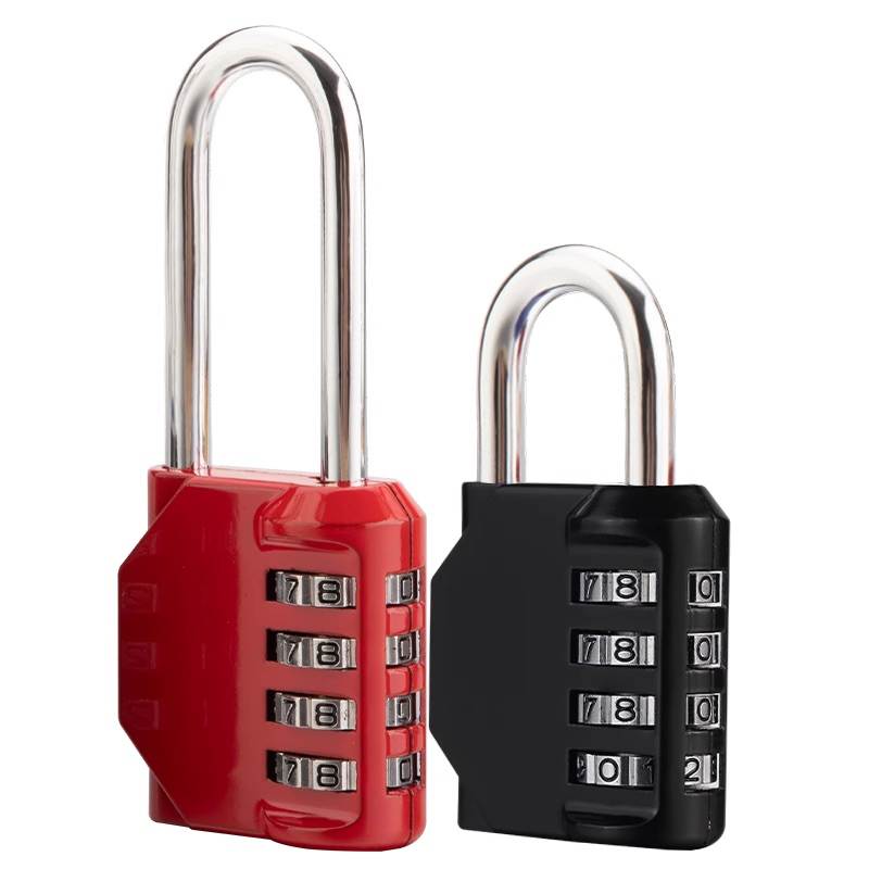 Password Padlock Waterproof and Rust-Proof Lock Long Beam Rainproof Lock for Outdoor Use