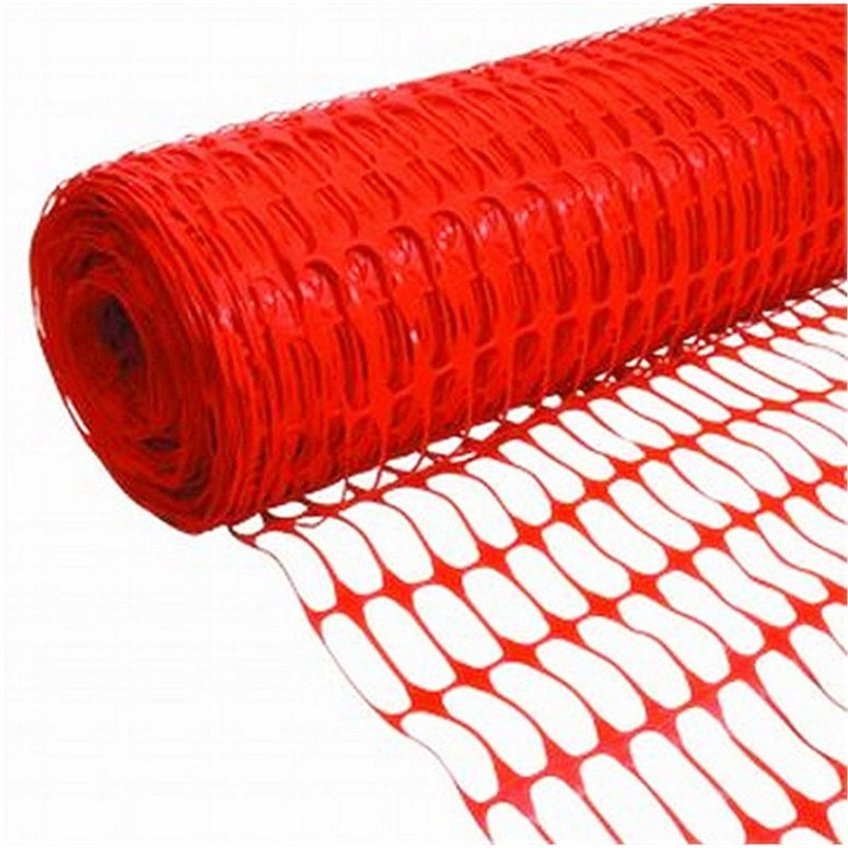 HDPE PP Plastic Net Warning Road Construction Net
