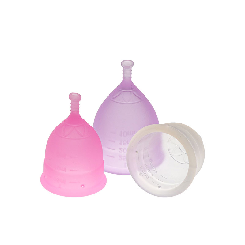 High Quality Reusable Silicone Menstrual Cup No Leak Proof