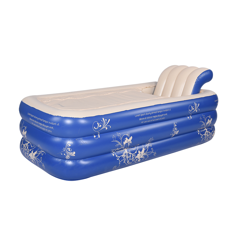 Складная надувная ванна для взрослых, большая портативная