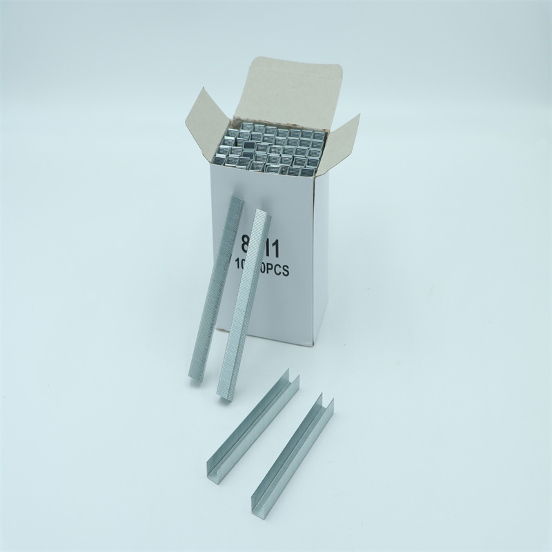 Hot Selling 21ga Galvanized Wire 1/2" Crown 84 Series Staple Pin (8406-8416)