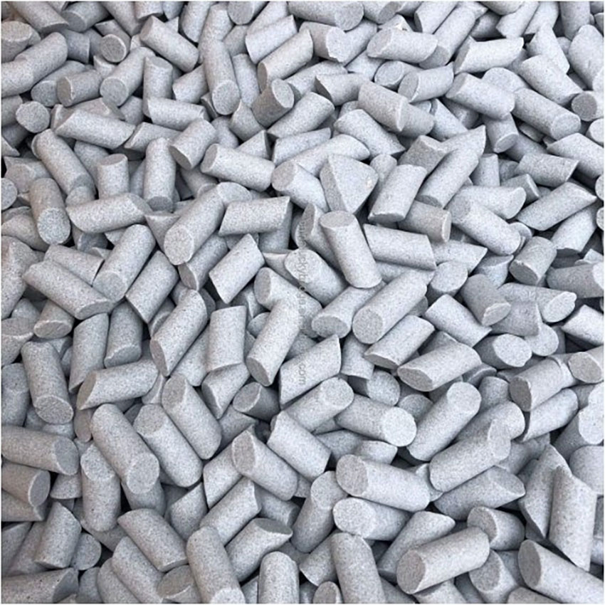 Fast Deburring Ceramic Media Rough Grinding Media for Tumbling