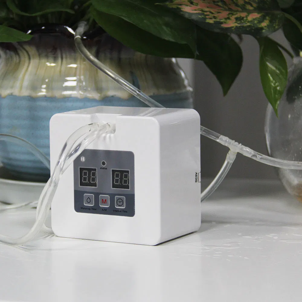 Automatic Programmable Drip Irrigation Kit Water Timer Device Auto Self Watering System for Indoor Potted Plant