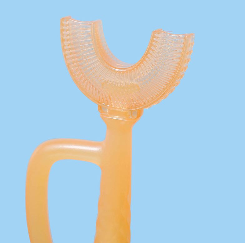 Silicone Baby Toothbrush Traning Kid BPA Free Reusable Brush