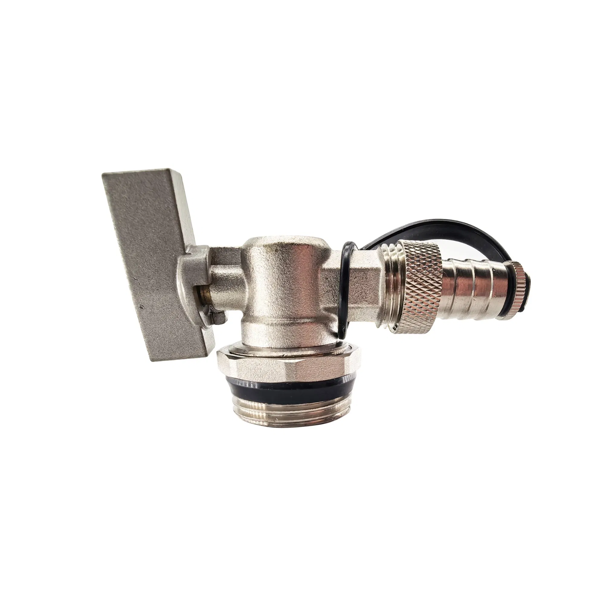 Floor Heating Drain Valve Brass Large Flow Household Floor Heating Air Vent Valve