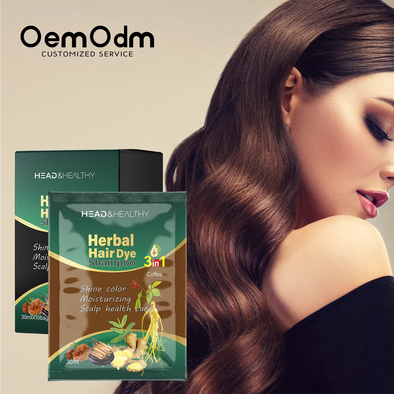 Refreshing Hair Dye Foam for Effortless Hair Coloring