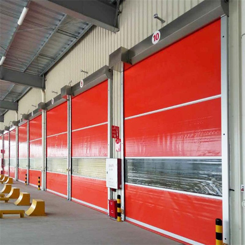 Black Automatic Clear with Motor Garage Roller Door Prices