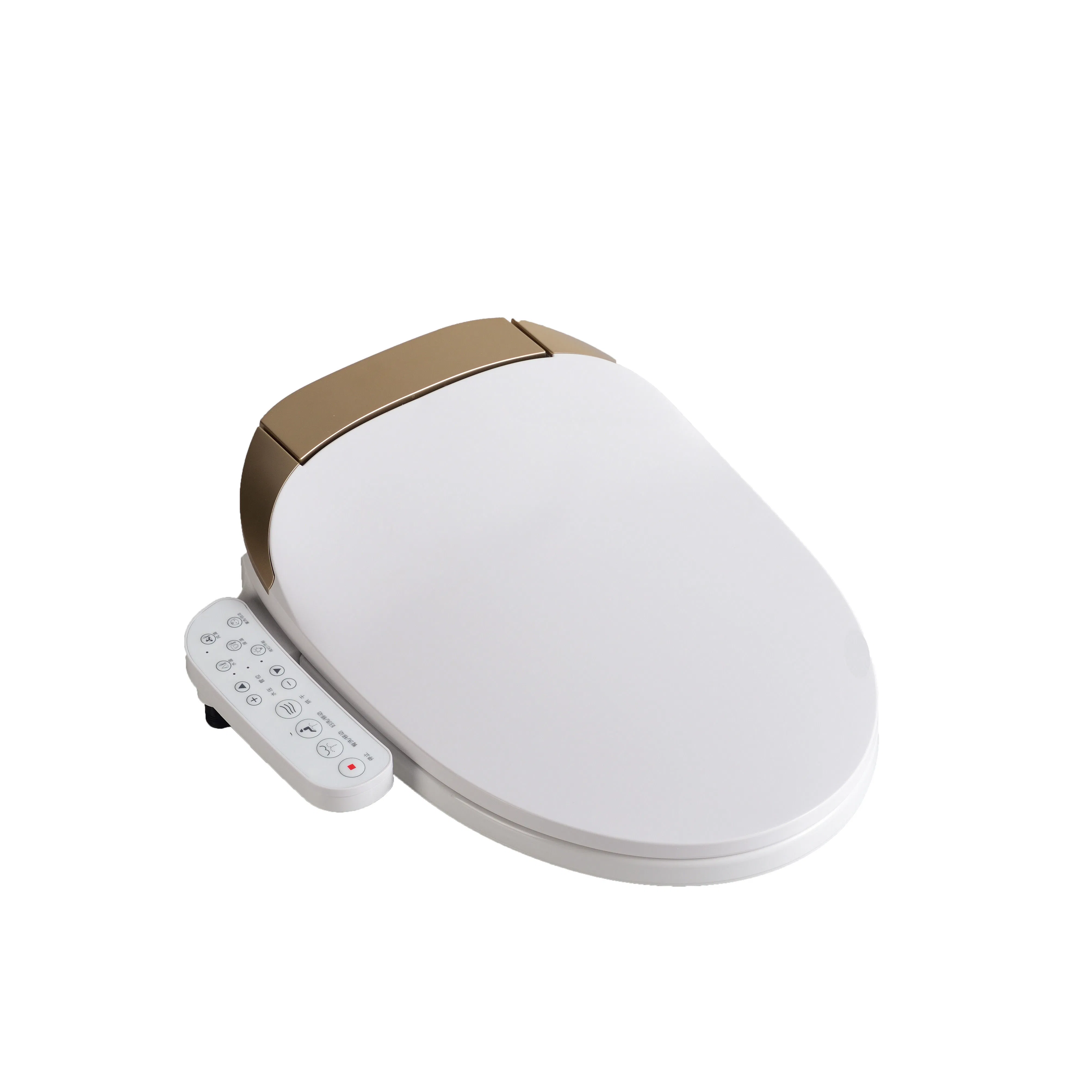 Electronic Smart Heated Seat Cover Sprayer Spray Toilet with Seat for Bathroom