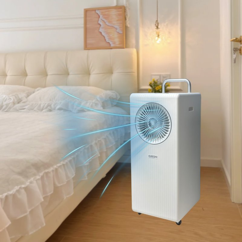 Портативный мини-кондиционер Eairpo с роликами, 7500 BTU