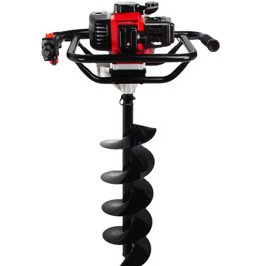 Feitian 52cc Gasoline Earth Auger High Power Ground Drill with Brake System