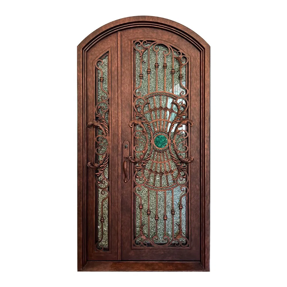 Brown Color Modern Design Good Quality Steel Front Steel Other Door