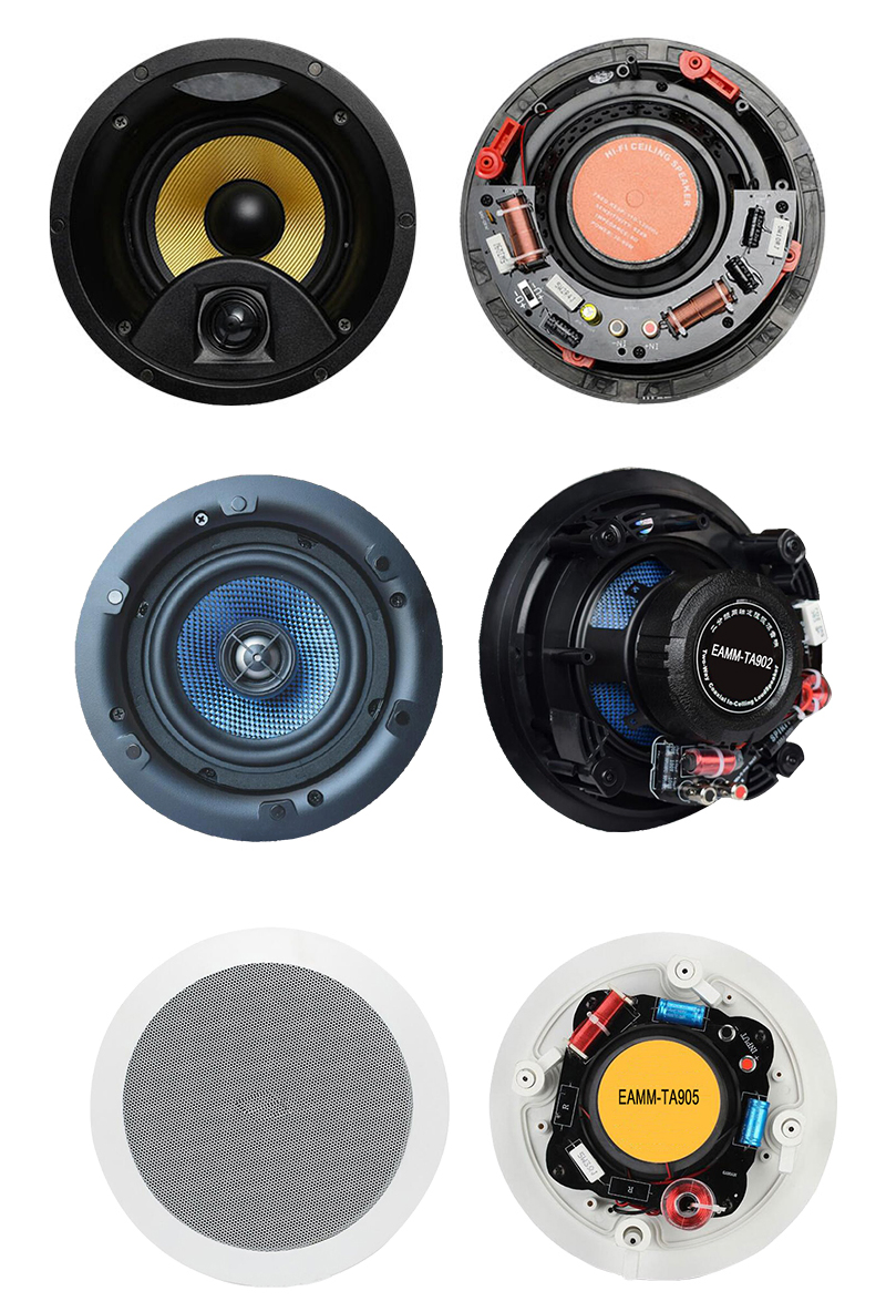 Coaxial Ceiling Speaker Public Radio Back Ground Loudspeaker Constant Resistance