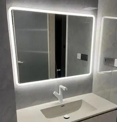 Premium 6mm Customizable Logo Mirror for Personal Branding