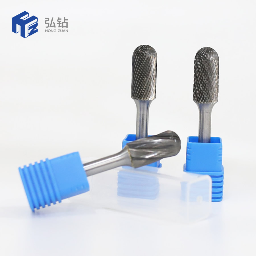 Твердосплавная фреза цилиндрическая с закругленным торцом