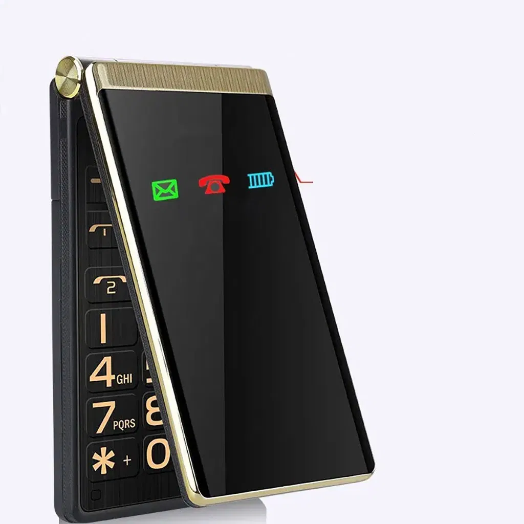 Раскладушка для пожилых с большими кнопками, 4G, GPS