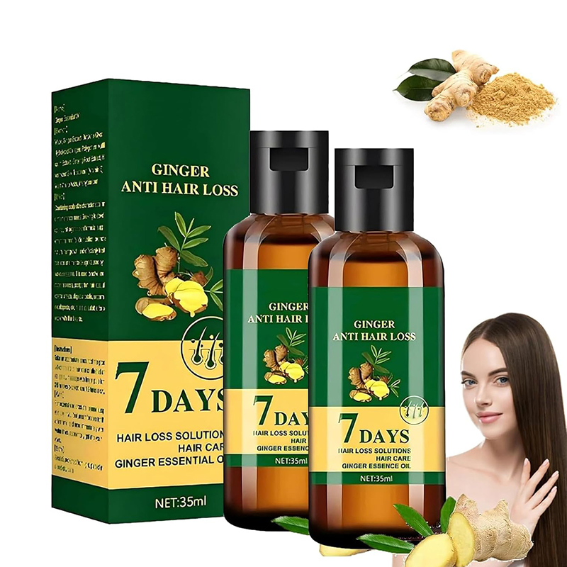 Beauty Cosmetics Skin Care Growth Serum Hair Loss Moisten Ginger Hair Serum