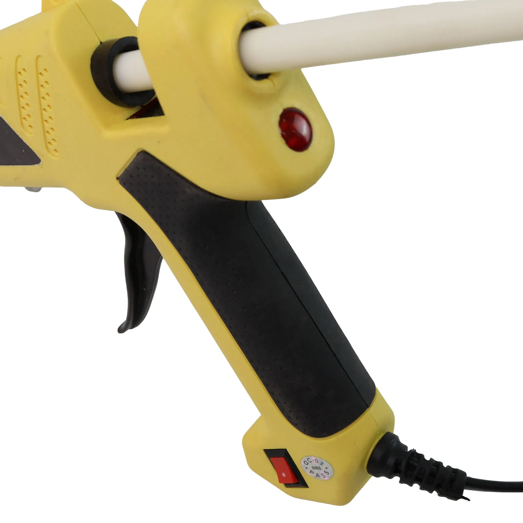 Термоклеевой пистолет CRECRA 60-100Вт с клеевыми стержнями 11мм