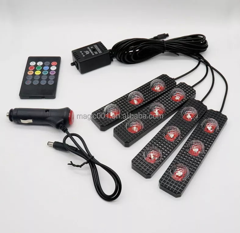 Магнитная LED подсветка для ног в автомобиль Atmosphere