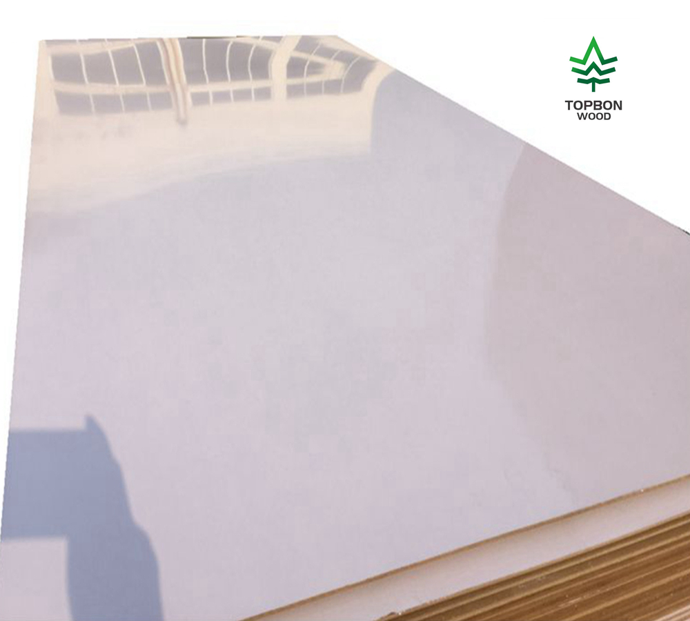 White Color Melamine MDF Furniture Grade