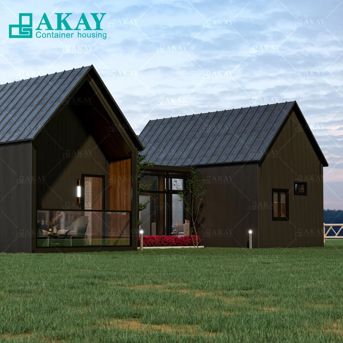 Waterproof Container House 40 FT Expandable 40FT Mobile Home Caravan Portable Houses 2 Bedrooms 4 Bedroom Container Home Prefabricated-Building