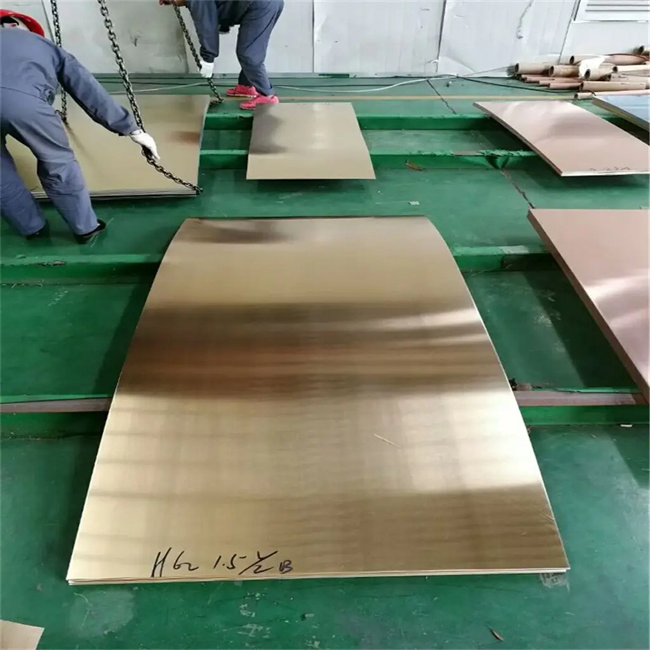 99.9% Pure Copper 1 mm Thick Polished Copper Sheet Price Per Ton