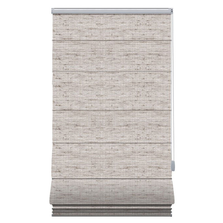 Roman Shades Sunscreen Blackout Motorized American Style Electric Roman Blinds